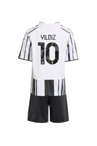 Fotbalové Dres Juventus Kenan Yildiz #10 Dětské Domácí Oblečení 2025-26 Krátký Rukáv (+ trenýrky)